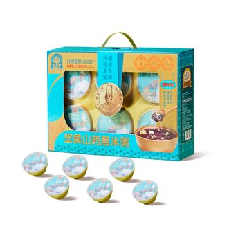 鲜品屋  坚果山药黑米粥礼盒1.26kg