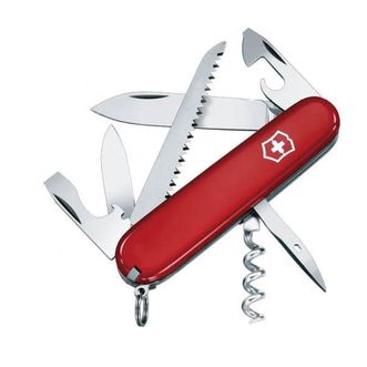 维氏（VICTORINOX）  瑞士军刀露营者13种功能水果刀多功能刀折叠刀具 1.3613