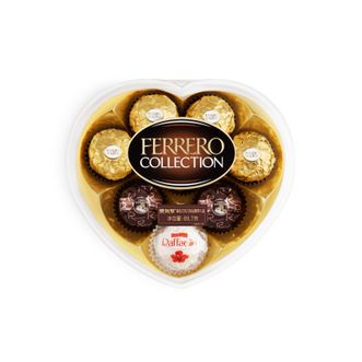费列罗  8粒心形礼盒