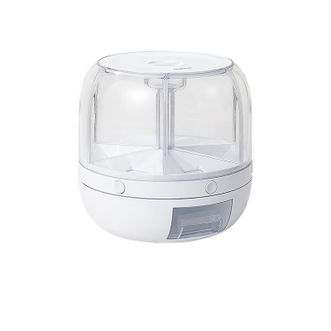 苏泊尔(SUPOR)   米桶防虫防潮储米箱旋转按压式储粮桶大容量分格分类五谷杂粮桶 6L大容量