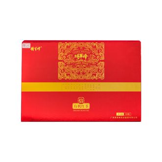 将军峰  信礼盒系列有机红茶120g  有机茶 红茶