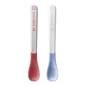 babycare BC2004015 宝宝感温防烫软勺喂水勺餐具 2个装