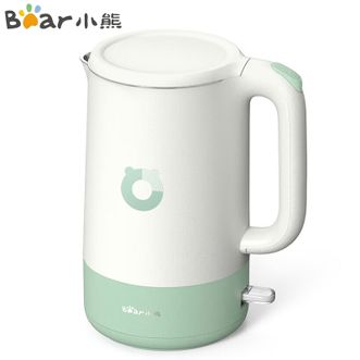 小熊/Bear  电水壶  电热水壶烧304不锈钢 双层防烫开水壶1.7L  ZDH-R17H3