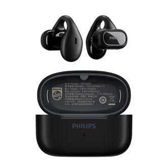 飞利浦（PHILIPS）   蓝牙耳机 耳夹式无线开放挂耳式 骨传导概念运动跑步通话降噪TAT2469