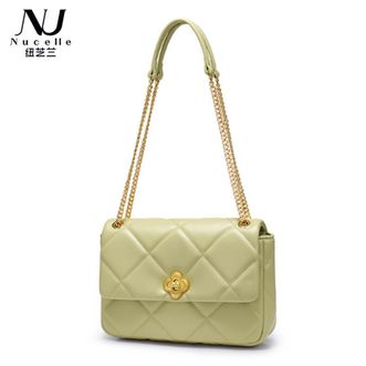 纽芝兰（NUCELLE）小香风腋下包女士单肩包时尚简约斜挎包1172032