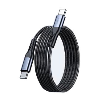 毕亚兹/Biaze  双头type-c数据线  240W快充充电线高速传输编制线 2米