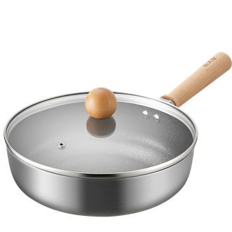 炊大皇（COOKER KING）  功能煎锅26cm  不易粘锅 少油 烟YJ26JG