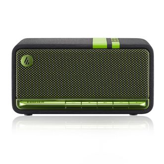 漫步者/EDIFIER  高品质复古蓝牙音箱 便携无线桌面音响低音炮M230绿魔黑 精致造型 长效续航