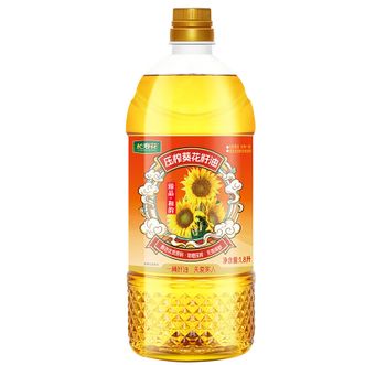 长寿花LONGEVITY FLOWER  臻品福香 压榨一级 充氮保鲜花生油1.8L