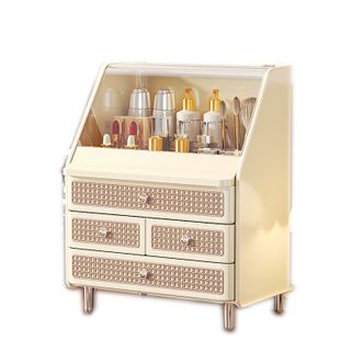 友耐/Younal  化妆品收纳盒 桌面梳妆台口红香水护肤品抽屉式防尘收纳盒 多色可选