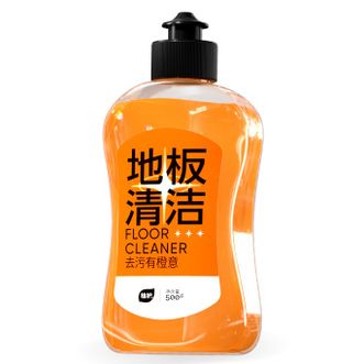 植护  地板清洁剂500g/瓶 家庭清洁大扫除去污抑菌光亮快干清新留香 地板养护剂光亮剂清洁液