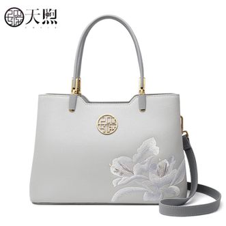 天煦/PMSIX  礼物包包女新款时尚刺绣时尚百搭女士包印花单肩包 P120321