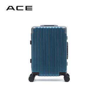 ACE窄框硬行李箱20寸深蓝色D23111