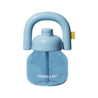 和序 chakolab  大容量随行吸管杯大肚杯便携塑料水壶拎拎壶-苍山洱海1150ml  6973331885780
