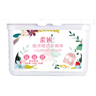 柔妮/RHONE  超浓缩洗衣凝珠（樱花香氛）56颗