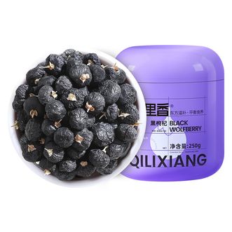 杞里香  圆罐牛头果黑枸杞250g-011050