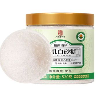 福东海  有机白砂糖520克光泽透亮干爽松散不易结块