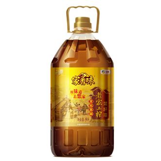 福临门  家香味 非转基因老家土榨菜籽油5L*1