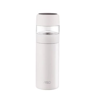 爱仕达/ASD  汐格系列真空不锈钢泡茶杯350mL 304不锈钢保温杯男女士便携茶水分离杯