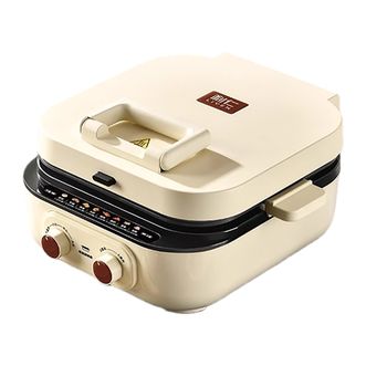 利仁/LIVEN  电饼档加深烙饼锅大功率加热快电饼铛三明治早餐机 火力可调节电饼铛 75mm超深盘上下盘可拆洗ML-J2875