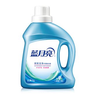 蓝月亮  清新雅致丁香花香 洁净洗衣液1kg 洁净去污增效 低粘速溶 10000152