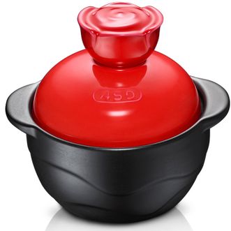 爱仕达（ASD）  耐高温陶瓷煲0.7L小砂锅炖煲石锅RXC07B1WG