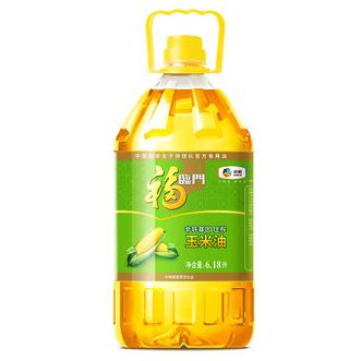 福临门 食用油 非转基因压榨玉米油6.18L 中粮出品