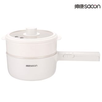 帅康/Sacon  2L电煮锅 家用小炖锅 带蒸屉小电锅 小辅食锅DGMY-15AL
