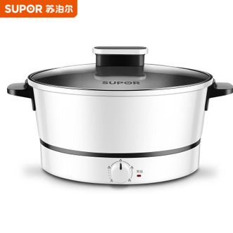 苏泊尔（SUPOR）  ZMD安心系列 3L 多功能电火锅 四档火力调节 不沾内胆 1200W大火力 电火锅H24YK11