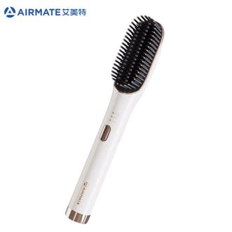 艾美特（AIRMATE）造型梳直发梳负离子精油护发养护带电池可携带直发器GC01