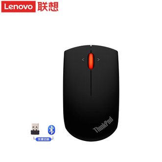 联想（Lenovo）  双模鼠标 （午夜黑）4Y50Z21427 支持2.4G无线接收器连接模式和蓝牙模式  笔记本电脑台式机通用