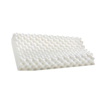 雅棉（AMAIN)泰国乳胶枕头93%乳胶橡胶枕颈椎枕进口天然波浪颗粒乳胶枕60*37颗粒乳胶枕（单只装）