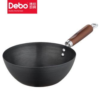 Debo  欧岱拉无涂层炒锅炒菜锅24cm 无盖 DEP-864