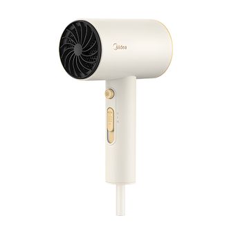 美的/Midea  电吹风  FJ1  象牙白  速干过热保护负离子护发吹风机