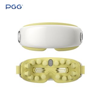 PGG  E4pro-缤纷绿 蒸汽眼部按摩仪器润眼仪 多频震动护眼仪热敷眼罩