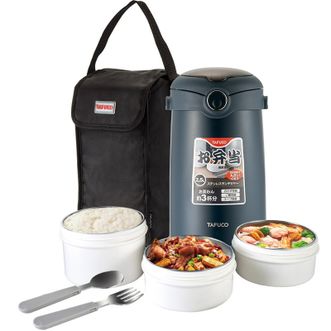 泰福高（TAFUCO）  316不锈钢保温饭盒上班族大容量多层超长保温桶2.5L学生便当盒T0390