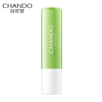 自然堂/Chando  护唇膏茶萃润纹小绿管保湿润唇膏滋润淡化唇纹