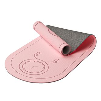 飞尔顿/fed  隔音防滑减震跳绳垫瑜伽垫子 紫粉双色可选