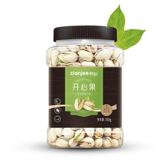 鲜记/xianjee  开心果950g坚果零食办公室休闲食品