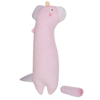 贝思瑞/besrey婴儿安抚排气枕BR-G02 80*30cm颜色随机