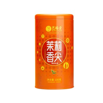 艺福堂  茉莉香尖茶特级100g/罐*2罐