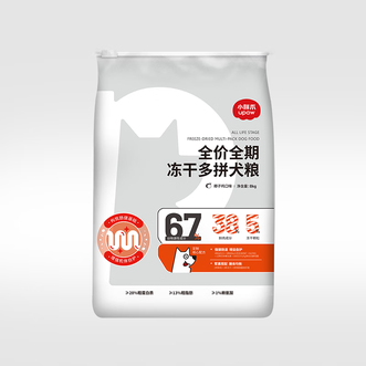 小胖爪  多拼犬粮 狗狗冻干 8kg