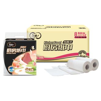 洁柔  JK008-08E洁柔厨房用纸(料理用纸)(8卷装)