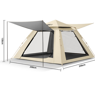 探险者（TAN XIAN ZHE）  户外出行有备无患大套装组合 天幕+帐篷+四椅+营地车+桌板