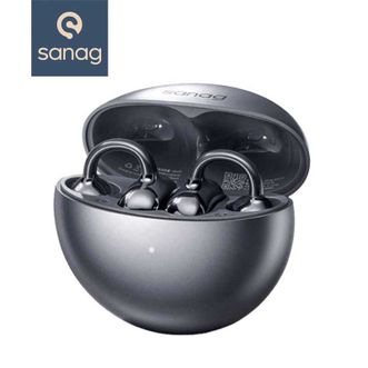 赛那/sanag  2026新款S6S Pro蓝牙耳机耳夹式无线气骨传导AI开放运动