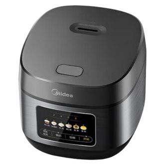 美的/Midea  智能电饭煲电饭锅家用5升大容量智能预约多功能煲汤煮米饭杂粮粥不沾一锅多用彩屏金属机身 焖香柴火饭FBRE529