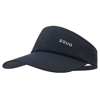 zauo  防晒空顶跑步帽藏黑色/米色/卡其色