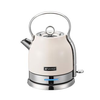 山水（SANSUI）1.5L复古电热水壶XY-15B17 白色
