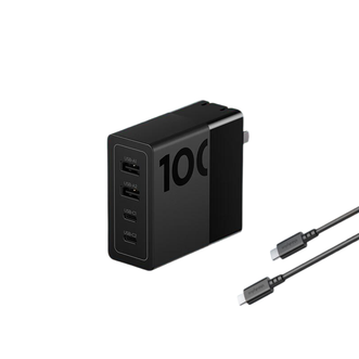 ThinkPlus  联想100W氮化镓充电器套装拯救者充电器多口快充头