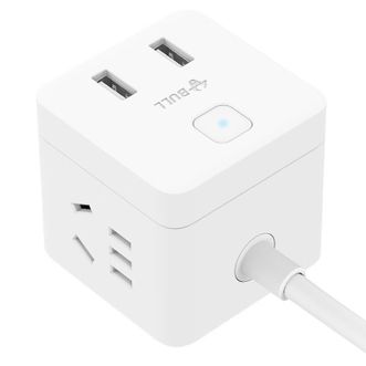 公牛（BULL）  小魔方USB插座 2孔+2USB口全长1.5米 GNV-UUB122